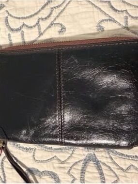 HOBO Maroon Leather wallet